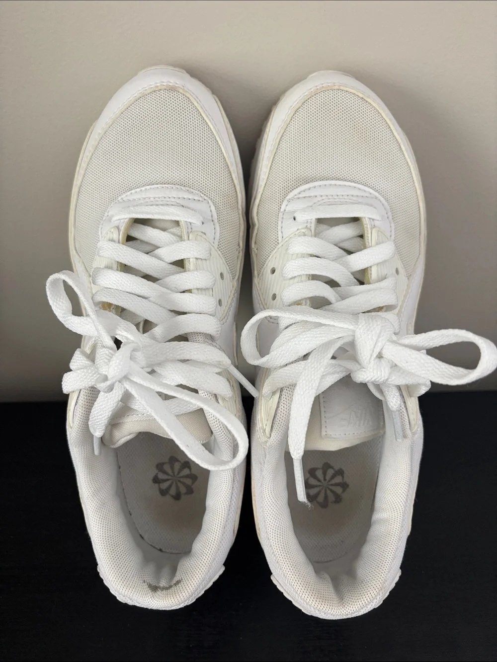 Nike White Air Max Low-Top Sneakers